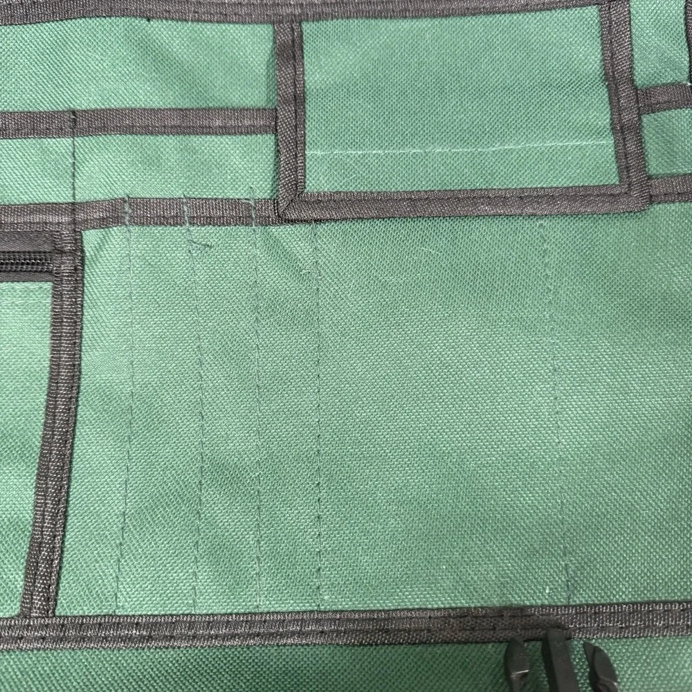 Unbranded Messenger Bag Unisex Large Green Tactical Patch Panel Utility Laptop